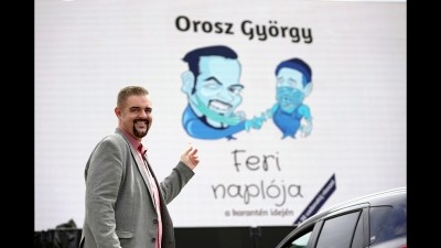 Orosz György - Feri naplója a karantén idején / Interjú a könyvről a Dunakanyar FM-nél | Stand Up Comedy Humortársulat