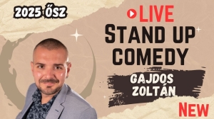 GAJDOS ZOLTÁN STAND UP COMEDY LIVE 2025 ŐSZ | Stand Up Comedy Humortársulat