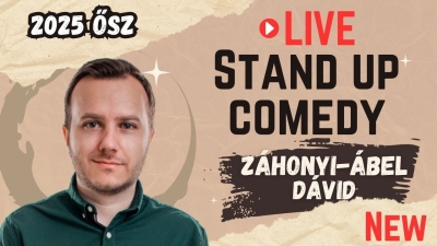 ZÁHONYI-ÁBEL DÁVID STAND UP LIVE 2025 ŐSZ | Stand Up Comedy Humortársulat